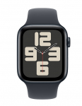 Viedpulksteni Apple  APPLE Watch SE GPS + Cellular 44mm Midnight Aluminium Case with Midnight Sport Band - M/L | MXGM3QF/A | 0195949649257