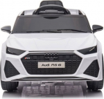 Lean Cars Pojazd na Akumulator Audi RS6 BRD-2118 White | 11963 | 5904665995907