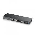 Zyxel GS2220-28 - Switch - managed - 24 x 10/100/1000 + 4 x Kombi-Gigabit-SFP - an Rack montierbar | 50100074428 | 760559126759