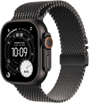 APPLE 49mm Black Titanium Milanese Loop - Large | MGHU4ZM/A | 0195950659535