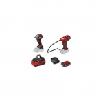 Einhell Professional  Maschinen-Set TP-CW 18/260 + CE-CC 18 Kit (rot/Black, Li-Ionen-Akku 4,0 Ah, mit Tasche) | 4326650 | 4006825688962