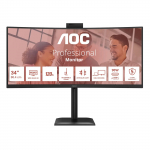 AOC 86,3cm (34")  CU34E4CW  21:09 2xHDMI+DP+USB-C+Webc.Curv. | CU34E4CW | 4038986112963