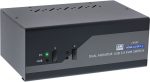 Przełącznik InLine InLine&reg; Desktop KVM Switch, 2-port, Dual Monitor, Displayport 1.2 + HDMI 2.0, 4K, USB 3.0, Audio | 62642I | 4043718284702