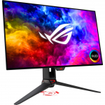 ASUS ROG Swift OLED PG27AQDM computer monitor 67.3 cm (26.5) 2560 x 1440 pixels Wide Quad HD Black | 90LM08Q0-B01A70 | 4711081996613