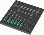 Vahtkinnitus kruvikeerajate TORX 14-osaline komplekt | 05150103001 | 4013288225283