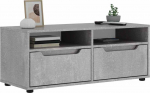 vidaXL TV-kapp "VISNES" betoonhall 100x40x38 cm liimpuit | 4108294 | 8721158783233