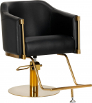 Activeshop Gabbiano Fotel fryzjerski Burgos złoto Black | 5906717456299 | 5906717456299