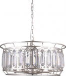 Rippvalgusti Italux Priscilla glamour Silver (PND-43388-6B) | PND-43388-6B | 5902854530847