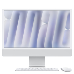Apple iMac 24" Retina 4,5K 2024 M4/24/256GB 8C GPU Silber Enet NUMBTO | CZ1E2-0101010 | 4068568981953