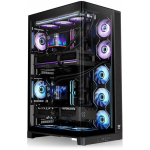 Arvutikorpus Thermaltake CAPO X Dual System Panoraamklaas Black | CA-12D-00S1WN-00 | 4711711160612