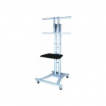 Value Stojak na rolce VALUE LCD/TV, srebrnoszary, do 50 kg (od 27 do 60) | 17.99.1320 | 7611990198474