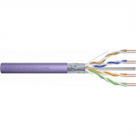 Digitus DIGITUS paigalduskaabel cat.6 F/UTP B2ca tahke juhtme AWG 23/1 LSOH 500m violetne rull | DK-1626-VH-5 | 4016032442080