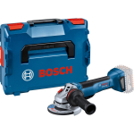 Bosch Powertools Akku-Winkelschleifer GWS 18V-10 P Professional solo, &Oslash; 125mm (blau/Black, ohne Akku und Ladeger&auml;t, in L-BOXX) | 06019J4102 | 4059952634487