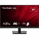 ViewSonic VA3208-4K-HD - 32" | IPS | 4K UHD | 4 ms | 60 Hz | HDR10. HDMI | VA3208-4K-HD | 766907027174