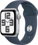 Apple Watch SE GPS + Cellular 40mm Silver Alu Sport S/M Blue (MXGF3QF/A) | MXGF3QF/A | 195949647932