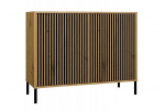 KAMARO 2D SLIM chest of drawers, cashmere colour | M-MP-K-KMR-2D SLIM-ART | 5904507209940