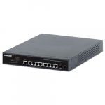 INTELLINET 10-Port L2+ Managed PoE++ Switch 8x Gbit 2x SFP | 562003 | 0766623562003
