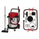 Odkurzacz przemysłowy Einhell TE-VC 2350 SACL, wet/dry vacuum cleaner (red/stainless steel, 1,600 watts) | 2342475 | 4006825657494