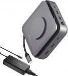 Stacja/replikator j5create JCD3199P-FN stacja dokująca Przewodowa USB 3.2 Gen 2 (3.1 Gen 2) Type-C Gray | JCD3199P-FN | 4712795088540