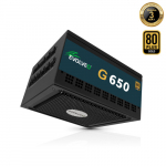 EVOLVEO G650, toiteplokk 650W, ATX3.1, 14cm, aPFC, 80+GOLD, 3a garantiiga | 2055159658840 | 8595683205788