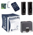 Faac Zestaw Genius Blizzard 400 24V do 400kg bram przesuwnych | 61100800001 | 8055195050561