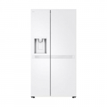 LG Refrigerator | GSLC40SWPE | Energy efficiency class E | Free standing | Side by side | Height 179 cm | Fridge net capacity 417 L | Freezer net capacity 221 L | Display | 36 dB | White | GSLC40SWPE | 8806096031407