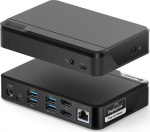 Alogic universaalne topelt HD USB-C jaam/replikaator (DUTHD) | DUTHD | 9350784019912