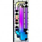 Stealkey Customs SK-Crossflow f&uuml;r Lian Li - O11D XL Evo Distroplate D5/DDC - Acryl | WASK-009 | 4260754980010
