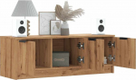 vidaXL TV-alus tamm Artisan, 102x35x36,5 cm | 856948 | 8721158442574