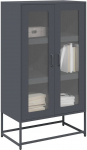 vidaXL Komoda wysoka Antracyt 68x39x123 cm Stal | 853358 | 8721158371928