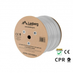 Przew&oacute;d Lanberg Kabel Lan UFTP KAT-6A 305M CU LSZH CPR + Fluke Passed | LCUF6L-11CU-0305-S | 5901969427653