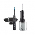 Philips Sonicare DiamondClean 9000 + Power Flosser HX3886/43 Zestaw Black | HX3886/43 | 8720689017084