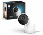 Philips Hue Secure kabelgebundene Kamera mit Standfu&szlig; wei&szlig; | 49615600 | 8719514496156