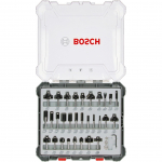 Bosch Powertools Fr&auml;ser-Set, 30-teilig (6mm-Schaft) | 2607017474 | 3165140958059