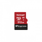 Karta Patriot EP Express MicroSDXC 512 GB Class 10 UHS-I/U3 V30 (PEF512GEPEXMCX) | 20392902 | 4711378430868