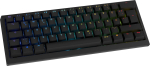 Juhtmevaba m&auml;ngurklaviatuur Ducky One X Mini AI Switch, RGB LED Black | DKON2461IST3-DADEPDOECL1AS1 | 4711526374891
