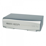 Przełącznik Lindy Adap Lindy Switch DP 2-Port KVM | 39304 | 4002888393041