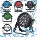 EVOLIGHTS GLACIER 14 IP65 v&auml;lilava LED prožektor 14x15W RGBW | 5908249828001 | 5908249828001