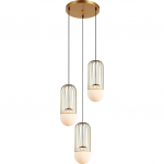Ripplamp Italux Matty MDM-3939/3 GD | MDM-3939/3 GD | 5900644439677