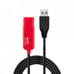 LINDY USB 2.0 Aktiv-Verl&auml;ngerung Typ A/A Pro M/F 30m | 42923 | 4002888429238