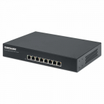 INTELLINET Switch  8x GE Desktop PoE+ | 560641 | 0766623560641
