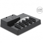Kaabel Delock USB 5 Gbps dokkimis- ja kloonimisjaam 5 x 2,5? SATA HDD / SSD jaoks | 64098 | 4043619640980