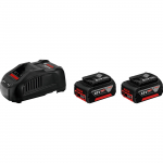 Bosch Ładowarka gal 1880 CV + 2 x akumulator do narzędzi GBA 18V 5Ah (1600A00B8J) | 1600A00B8J | 3165140839341