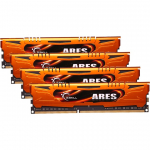 G.Skill DIMM 32 GB DDR3-1600 (4x 8 GB) Quad-Kit (F3-1600C10Q-32GAO, Ares, INTEL XMP, Lite Retail) | F3-1600C10Q-32GAO | 4711148598583