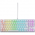 CHERRY XTRFY K4V2 - Klaviatuur - RGB - 80% - TKL - Taustavalgustus - USB - QWERTZ - Saksa - Klahvl&uuml;liti: CHERRY MX2A Red - White | CX-K4V2-RGB-TKL-WH-R-GER | 7340086914574