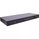InLine&reg; Gigabit v&otilde;rgul&uuml;liti 16-pordiline, 1Gb/s, 19" 1U, metall, ventilaatorita | 32311O | 4043718298112