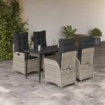 5-osaline aiam&ouml;&ouml;bli komplekt padjadega, helehall | 3213277 | 8721012330108