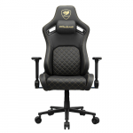 Kontoritool Cougar COUGAR CGR-DFL-GLB M&auml;nguritool polsterdatud istmega Black, Gold | 3MDFLGLB.0001 | 4710483777899