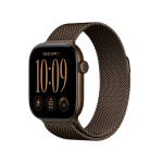 Apple Watch Series 12 GPS 42mm Dark Bronze Aluminium Case | Dark Bronze Milanese Loop | MKDC4MP/A | 195951375359