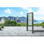 EDBAK POK91 Stand for 49" outdoor, Black | EDBAK | POK91 | 5902841107670